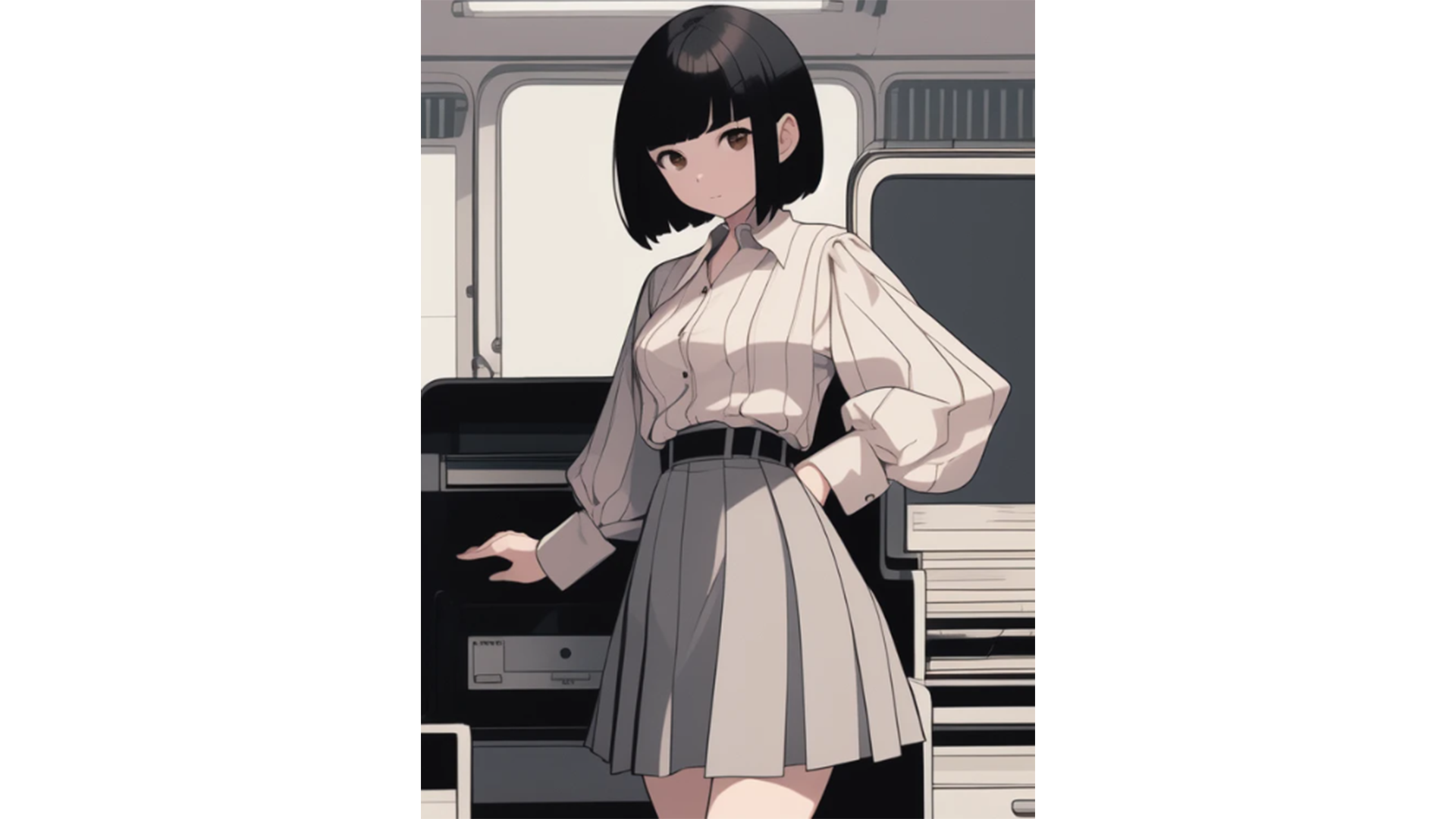 /コミックAIキャラ女性