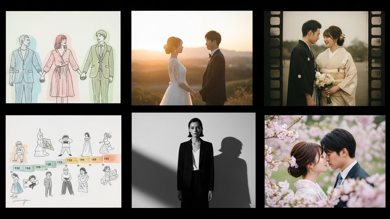 AI Wedding Story 制作フロー